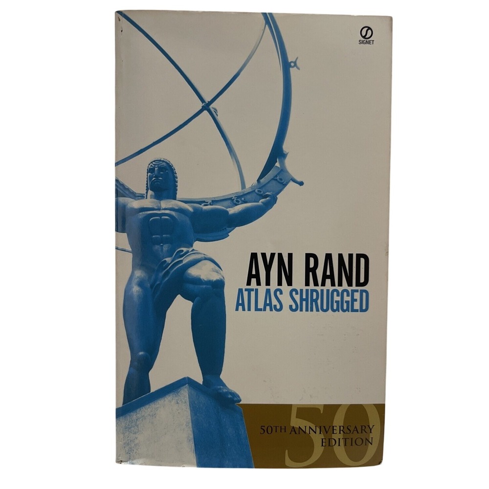 Ayn Rand Atlas Shrugged 50th‎ Anniversary Edition Paperback Book